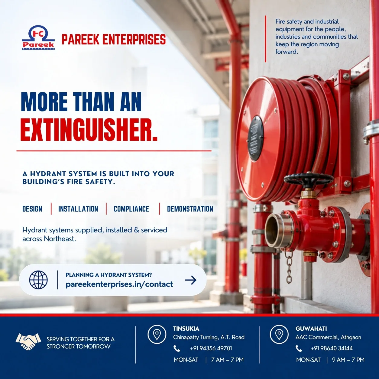 Pareek Enterprises hydrant service post